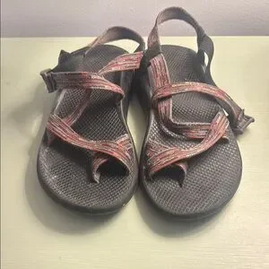 Chaco | Shoes | Chaco Redgrey Multicolor Sandals | Poshmark display picture 1